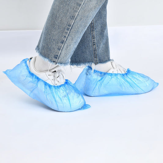 10pcs/pack Disposable Waterproof Shoe Covers.
