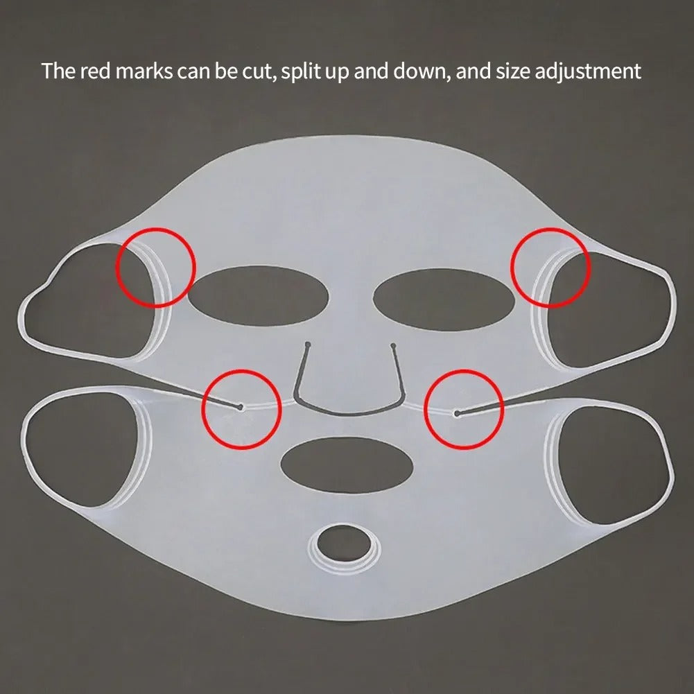 Reusable Silicone Moisturizing Face Mask