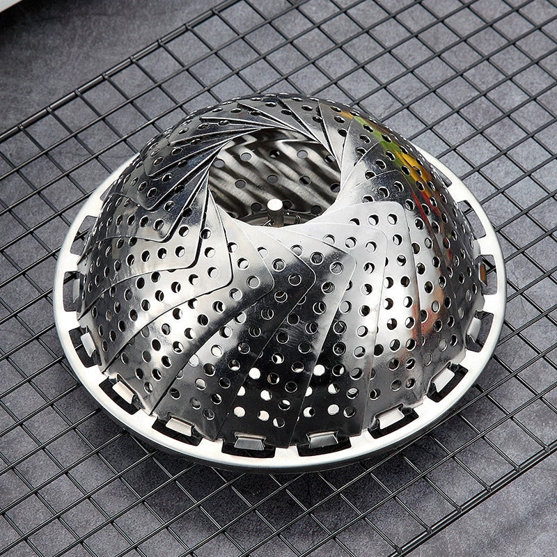 Stainless Steel Foldable Food Steamer