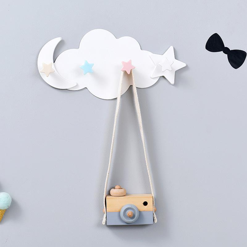 Creative Self Adhesive Star Coud Wall Hook