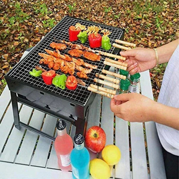 Portable & Foldable Space Saver BBQ Grill