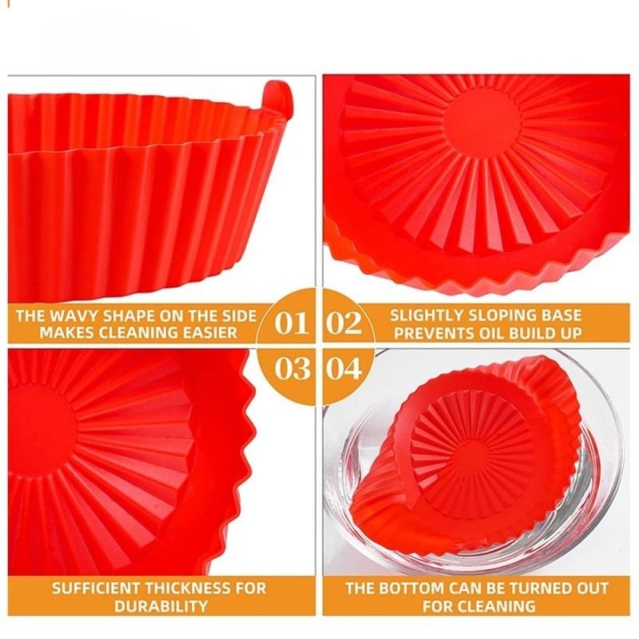 Silicone Air Fryer Baking Tray