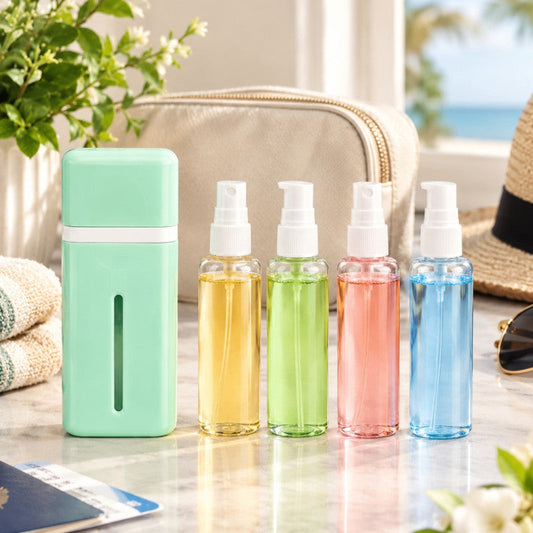 4-In-1 Refillable Travel Bottle Set