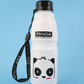 Panda Style Plastic Travel Water Bottle