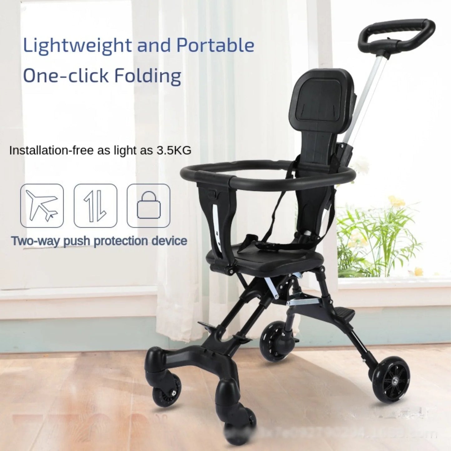 Folding Lightweight Baby Walker