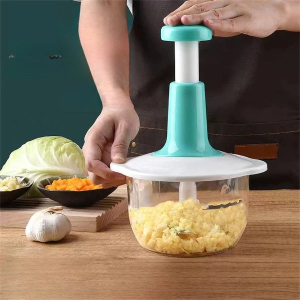 Multifunctional Manual Push Chopper (2-Liter)