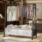Portable Wardrobe Drying Clothe Rack