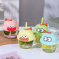 Funny Faces Slub Glass Sipper