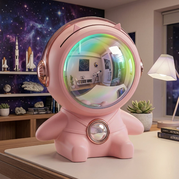 Astronaut Sunset Light