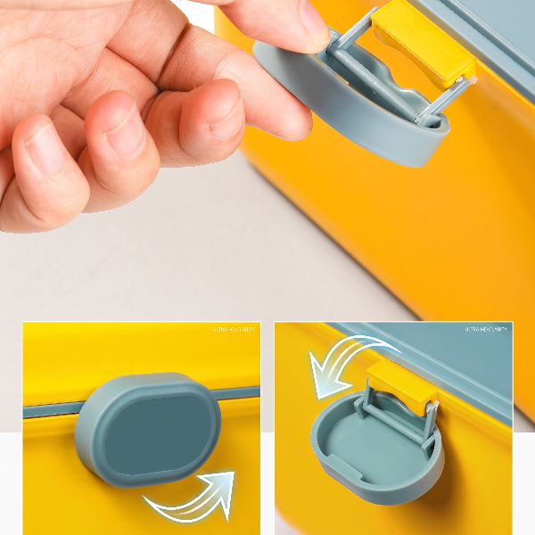 Multi-Layer Medicine Organizer Box