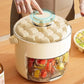 Rotating Ice Tray With Lid And Bin
