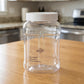 Plastic Square Sealed Jar