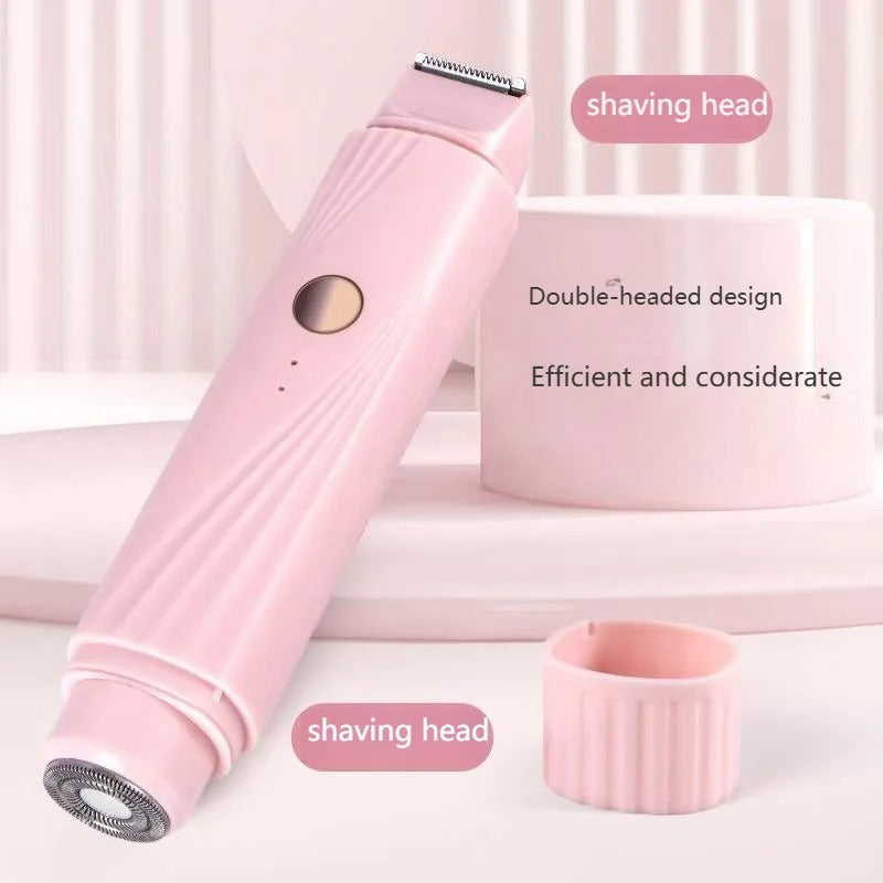 2 in 1 Rechargeable Double Head Hair Trimmer