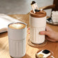 Stainless Steel Vacuum Coffee Mug with Temperature Display