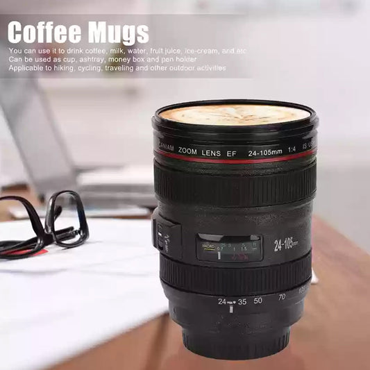 Camera Lens Coffee Cup