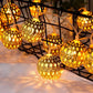 Golden Ball String Lights