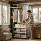 Portable Clothes Hanging Storage Rack
