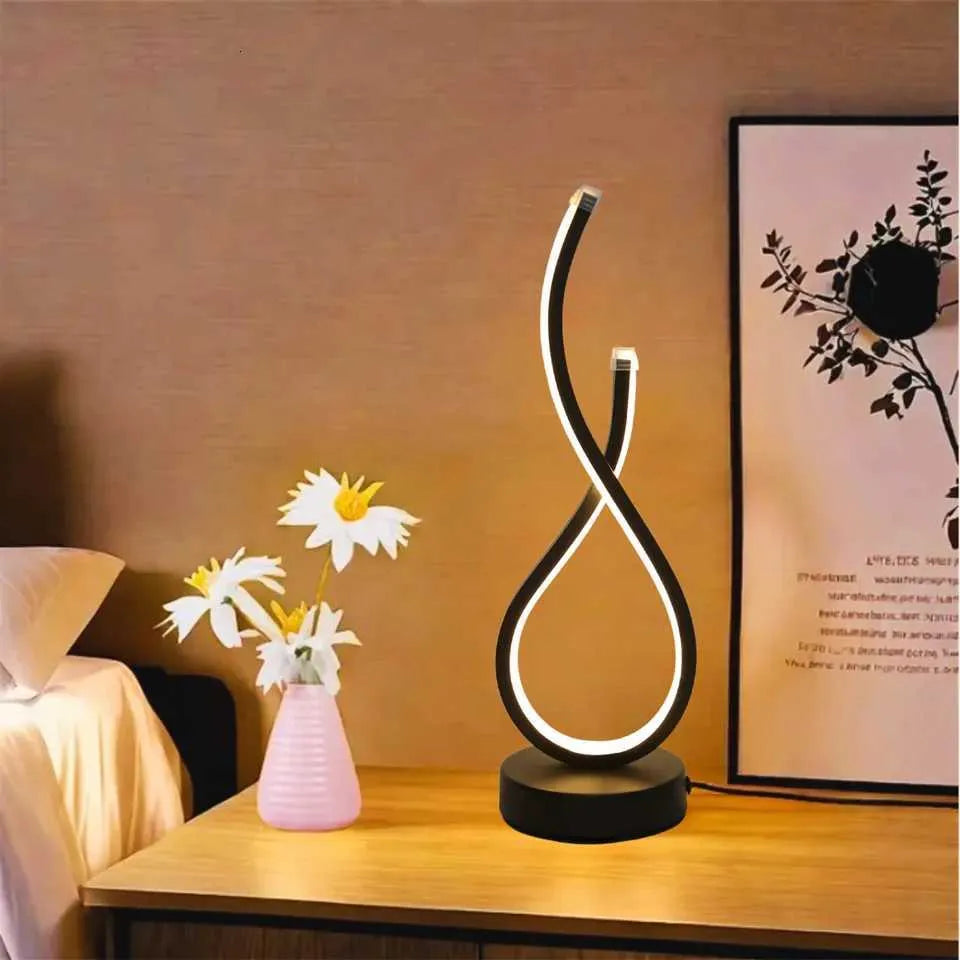 Luxury Spiral LED Night Light