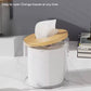 Round Transparent Acrylic Tissue Box