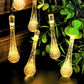 Water Drop Decoration String Lights