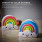 Cute Rainbow Socket Night Lamp