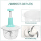 Multifunctional Manual Push Chopper (2-Liter)