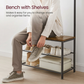 Multi-Functional Shoe & Hat Rack (Heavy Wooden)