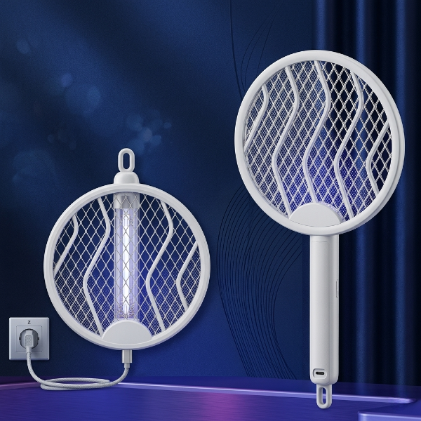 Rechargeable 2in1 Electric Insect Swatter & Racket