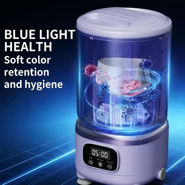 Wireless Rechargeable Digital Washing Machine 2L