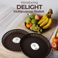 Pack of 3 Delight Multipurpose Basket Tray