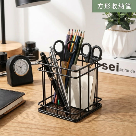 Desktop Iron Storage Bucket