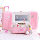 Charming Suitcase Music Jewelry Box