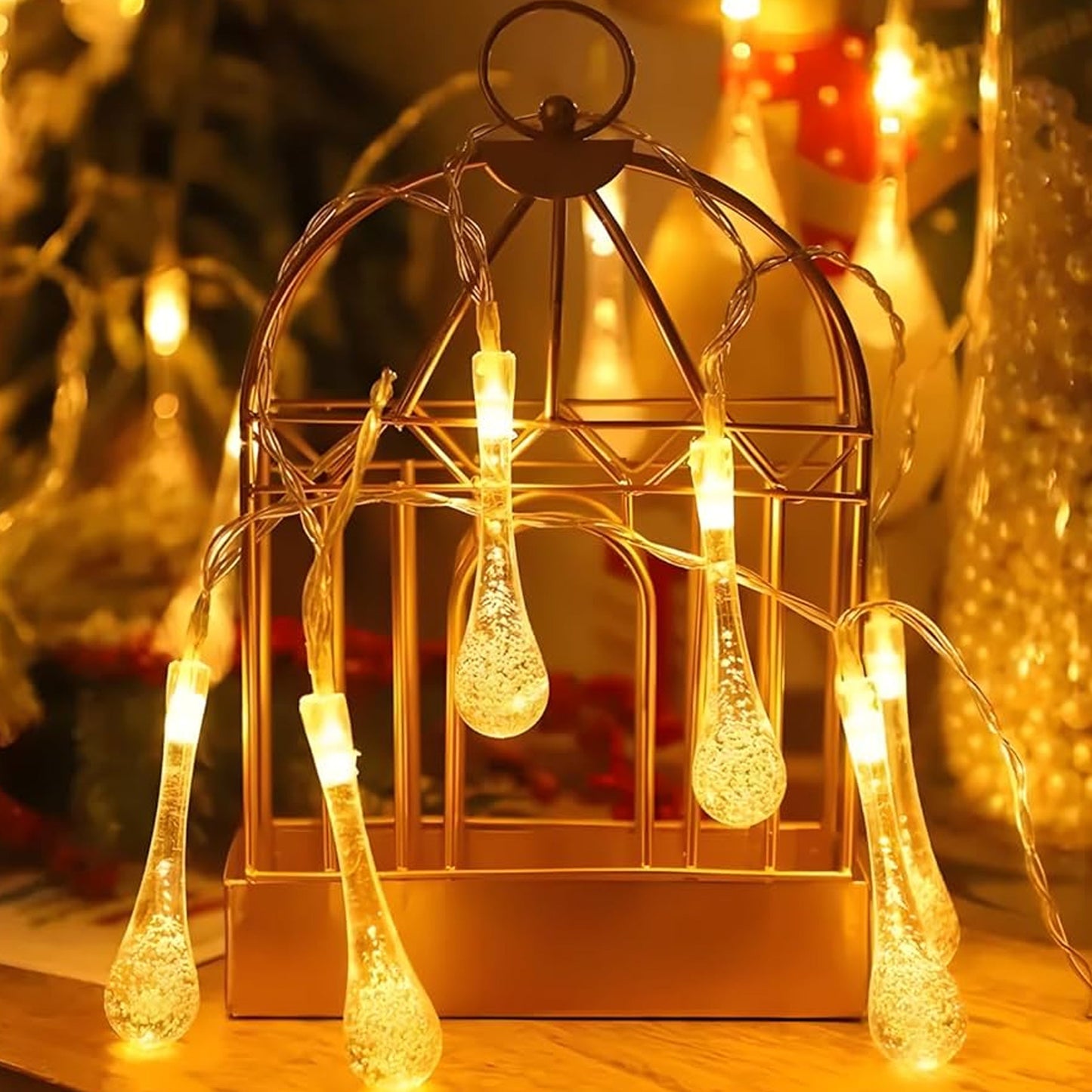 Water Drop Decoration String Lights