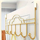 Metal Hanging Golden Hook Rack