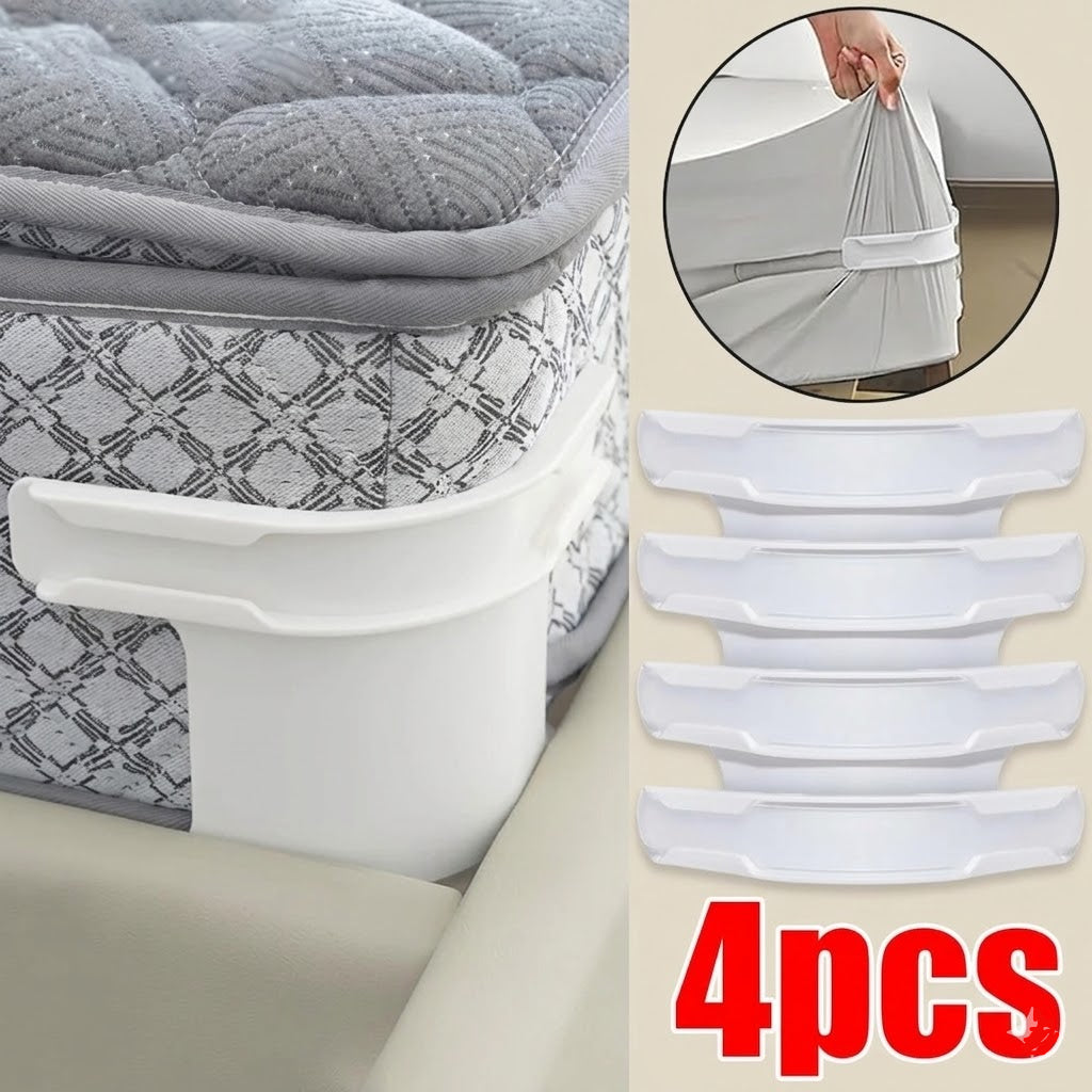 4PCs Bed Sheet Fixing Invisible Clip