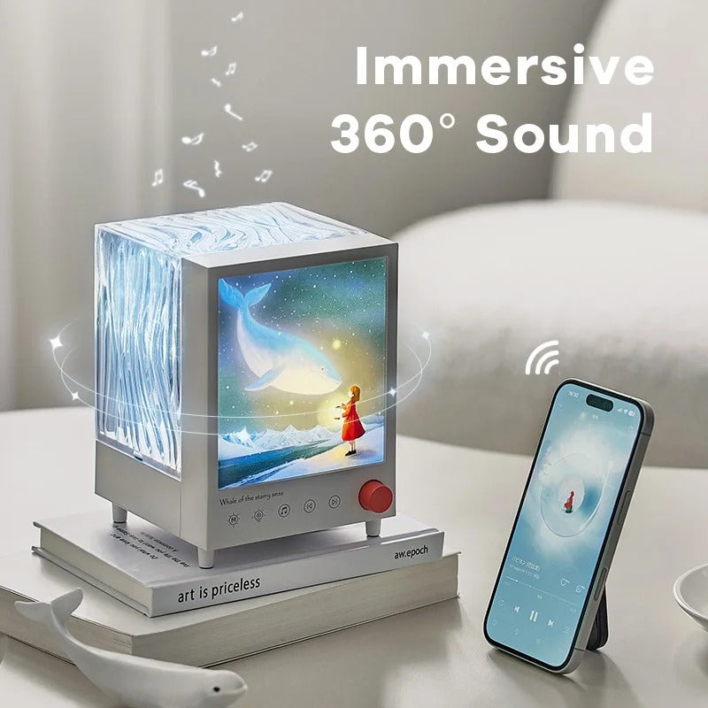 3-in-1 Bluetooth Speaker & Projector Lamp