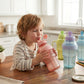 Portable Plastic Water Bottle with Straw (900ML)
