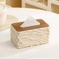 Creative Wave Pattern Desktop Tissue Box
