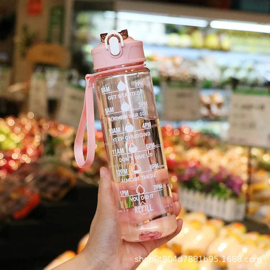 900ML Leak Proof Sports Water Bottle