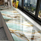 Waterproof Green & Golden Marble Sheet (60cm x 2m)