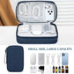 Travel Storage Organizer Dual Zip Pouch Bag