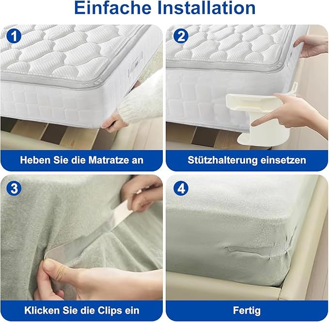 4PCs Bed Sheet Fixing Invisible Clip