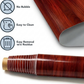 Self Adhesive Red Wooden Marble Sheet