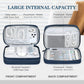 Travel Storage Organizer Dual Zip Pouch Bag