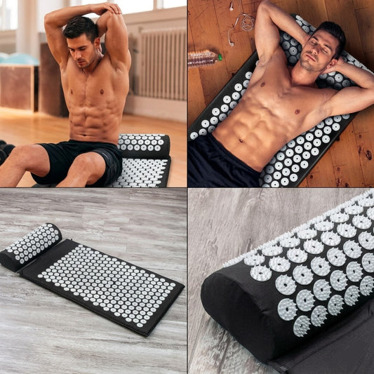 Acupressure Mat and Pillow Set