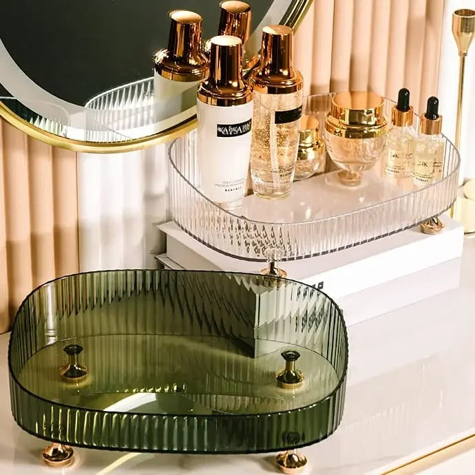 Acrylic Clear Transparent Multi Desktop Tray