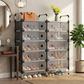 Double Door Dustproof Shoe Organizer