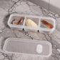3-Section Storage Box with Soft Seal Lids