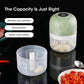 Rechargeable Portable Food Chopper