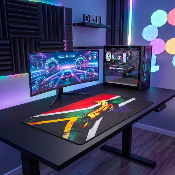Smooth Gaming Keyboard Desk Mat (Random Design)